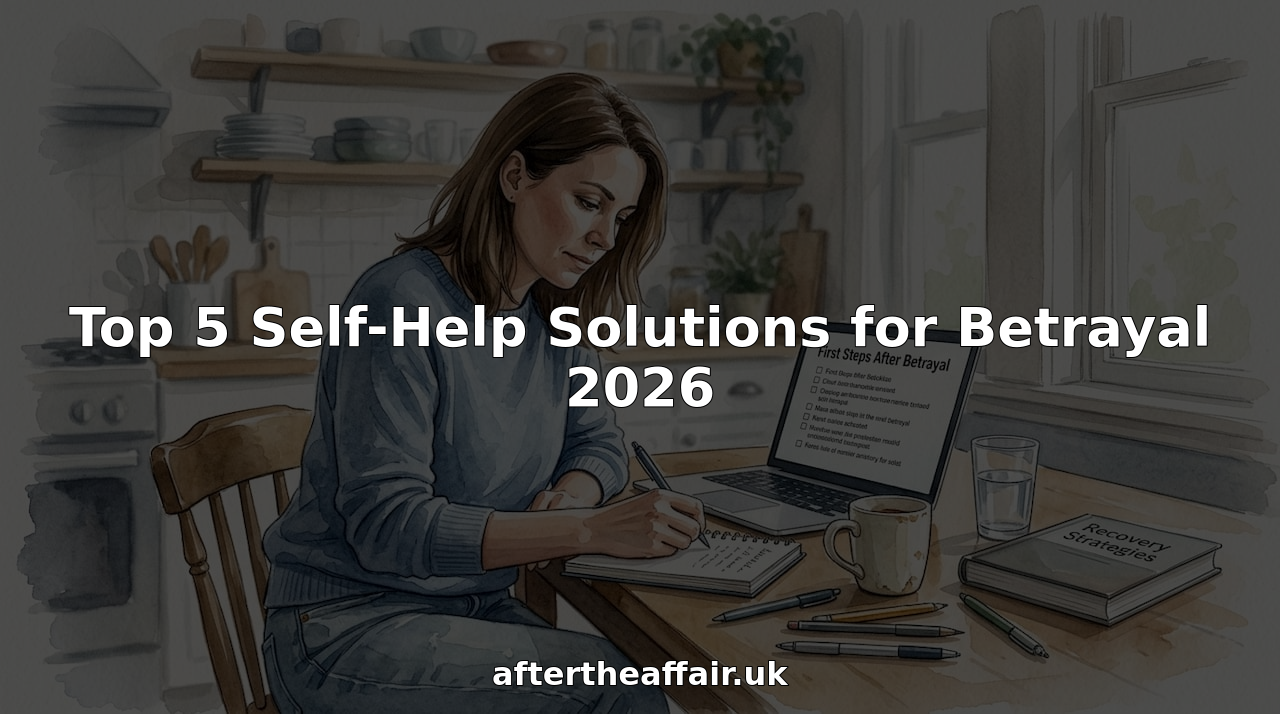 Woman writing recovery notes at kitchen table