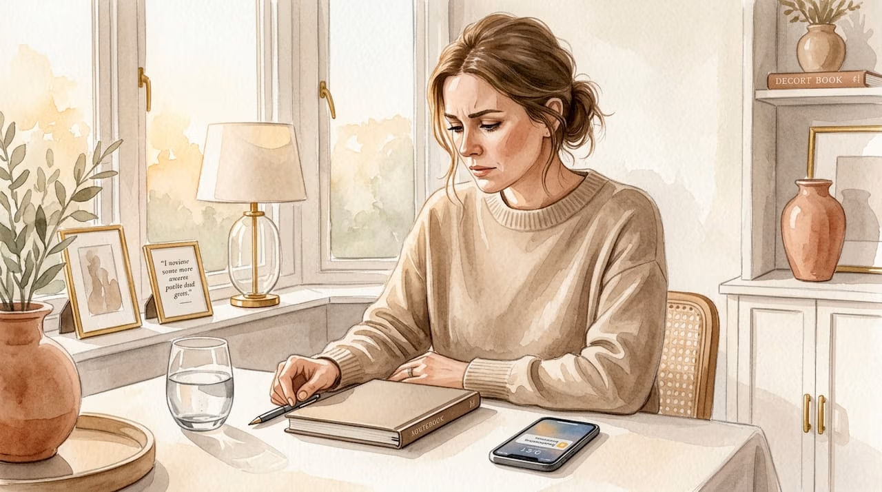 Contemplative woman reflecting on relationship concerns