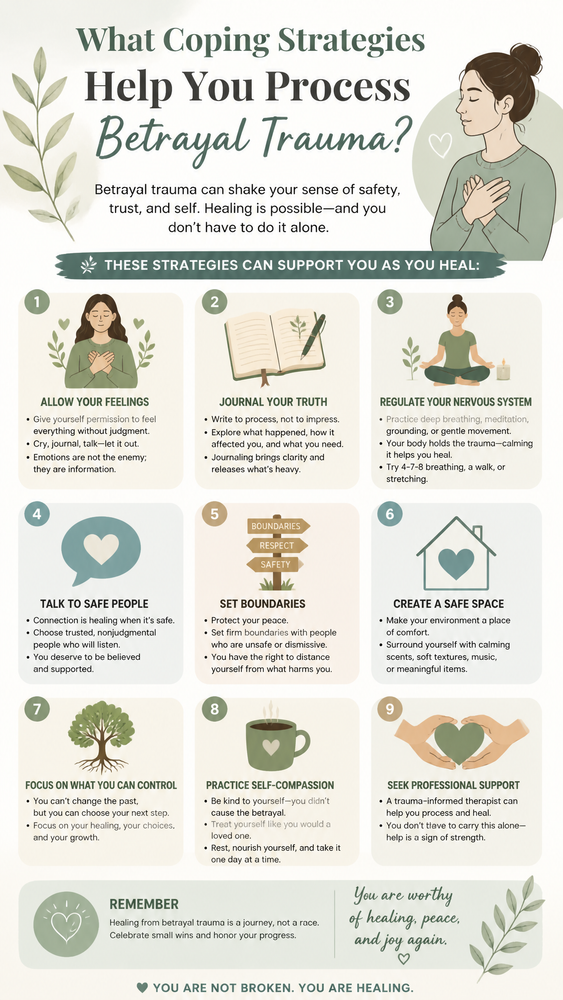 what coping strategies help you process betrayal trauma