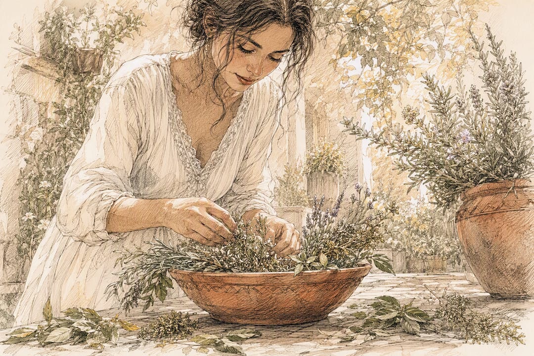 What Is Ambiguous Loss, and How Do You Cope With It? 1 Woman in watercolor art placing keepsakes in box